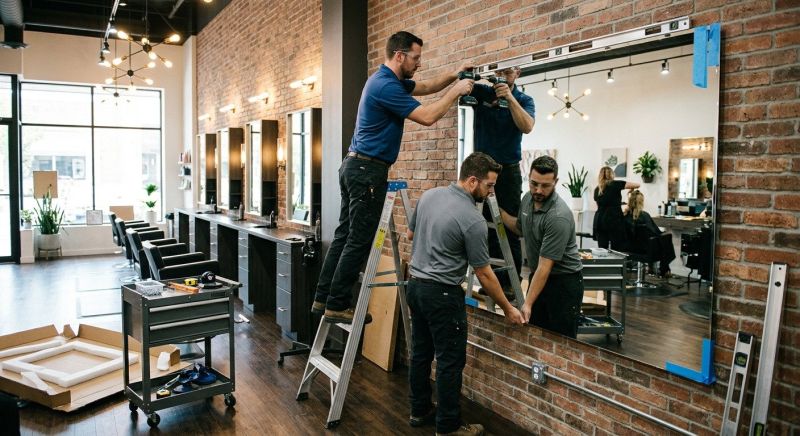 Commercial Mirror Installation in Boulder, CO