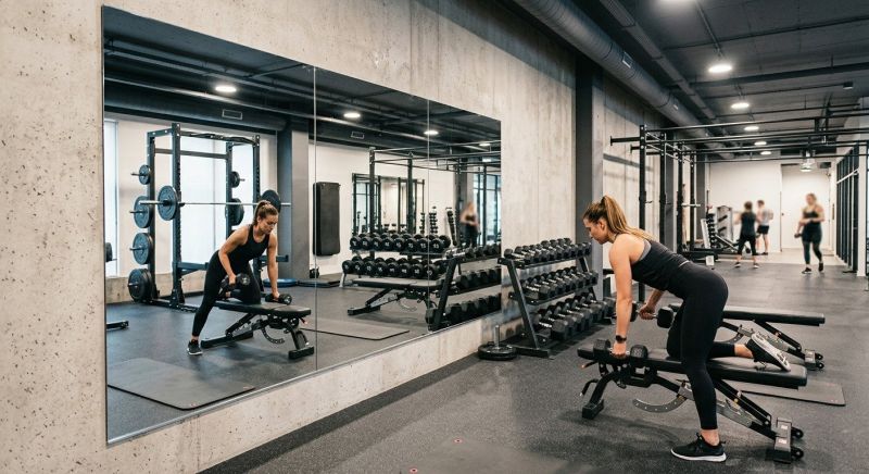 Fitness Mirror Installation in Longmont, CO