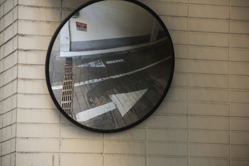 Garage Mirror Assembly