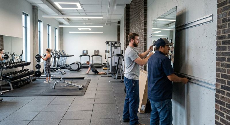 Gym Mirrors Installation in Arvada, CO