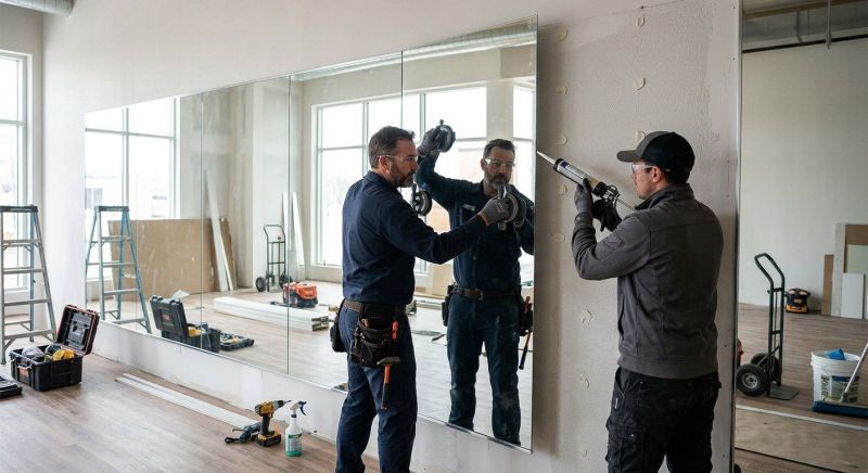 Studio Mirrors Installation in Longmont, CO