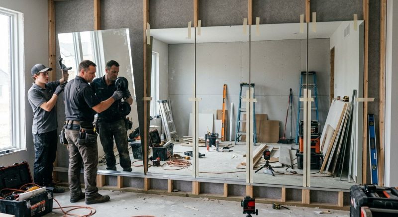 Studio Mirrors Installation in Arvada, CO