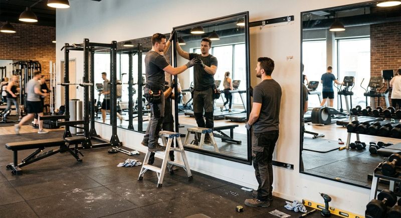Gym Mirrors Installation in Longmont, CO